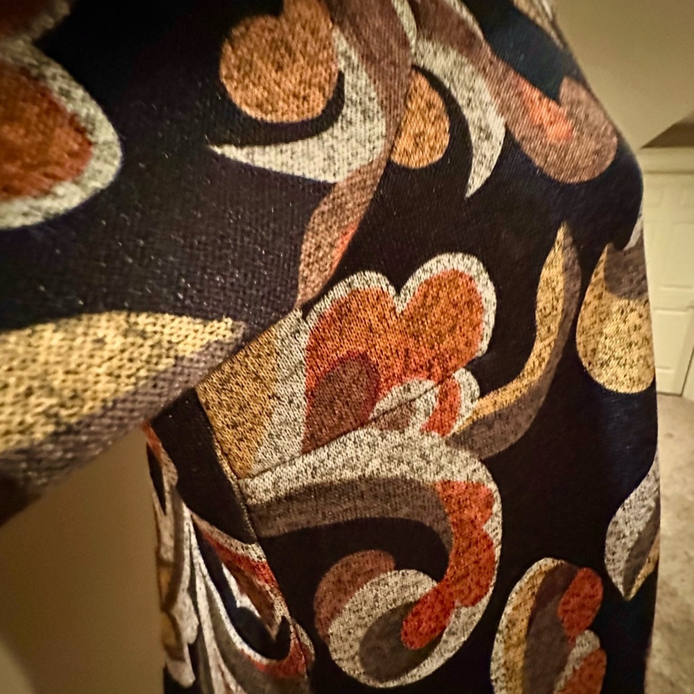 Michael Tyler Collection Patterned Button-Front W… - image 10